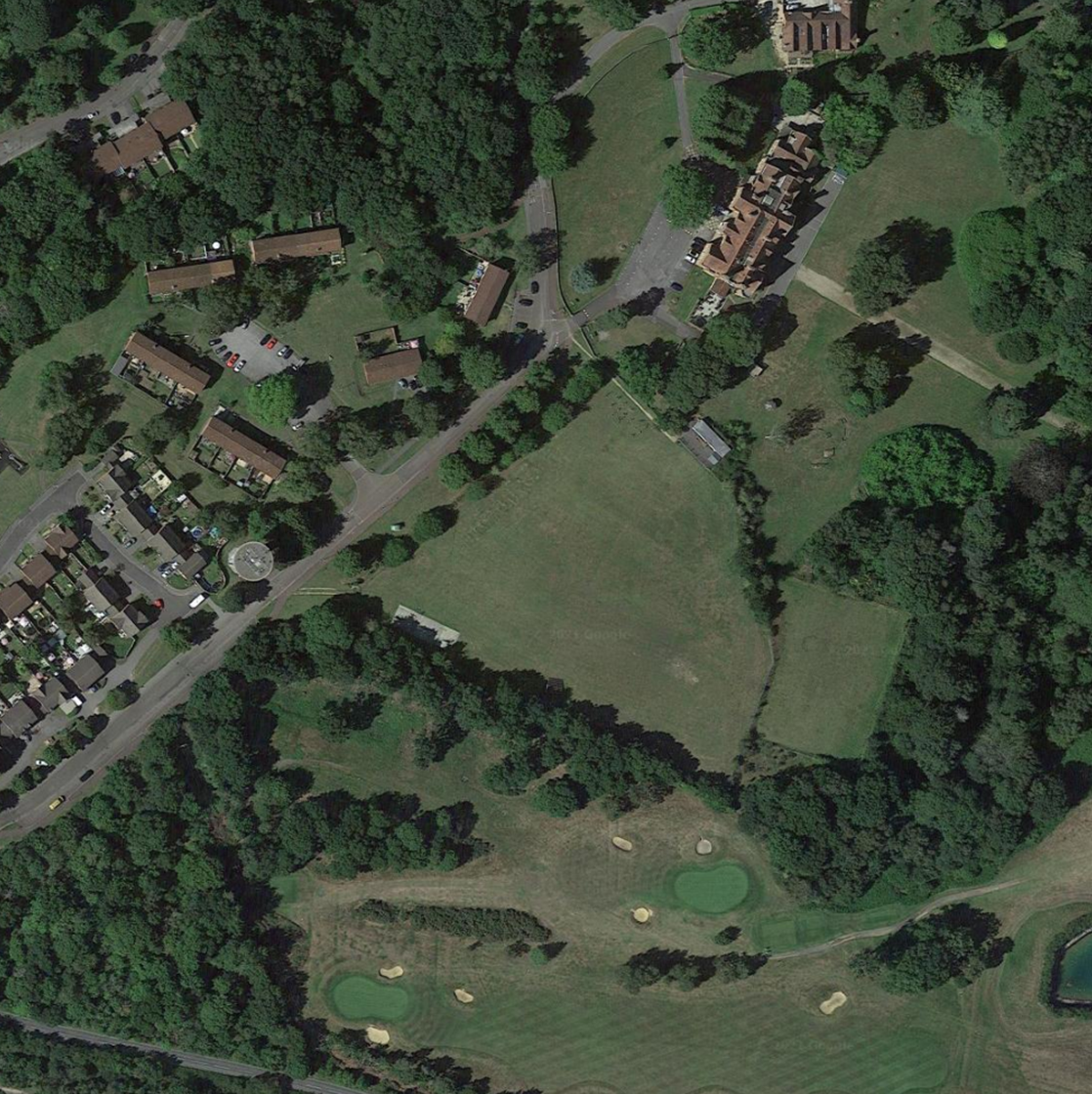 John W Mellow Field - Google aerial view